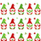 Christmas Dwarfs & Gifts Fabric Variation 1 - ineedfabric.com