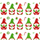 Christmas Dwarfs & Gifts Fabric Variation 2 - ineedfabric.com