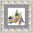 Christmas Farmhouse Gnome Chilling Wall Hanging 42" x 42" - ineedfabric.com