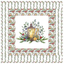 Christmas Farmhouse Lantern Wall Hanging 42" x 42" - ineedfabric.com