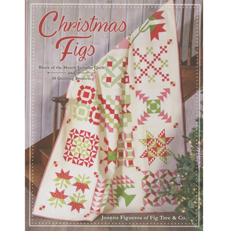 Christmas Figs Block of the Month Book - ineedfabric.com