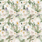 Christmas Floral Pattern 1 Fabric - ineedfabric.com