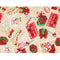 Christmas Gift Tags Fabric - Cream - ineedfabric.com