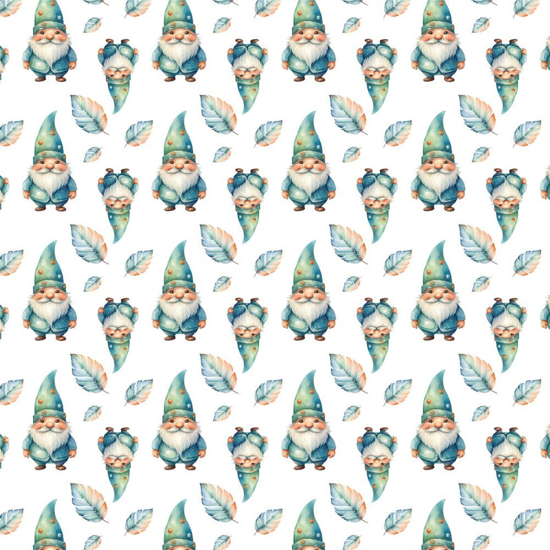 Christmas Gnome Dreams Allover Fabric - ineedfabric.com