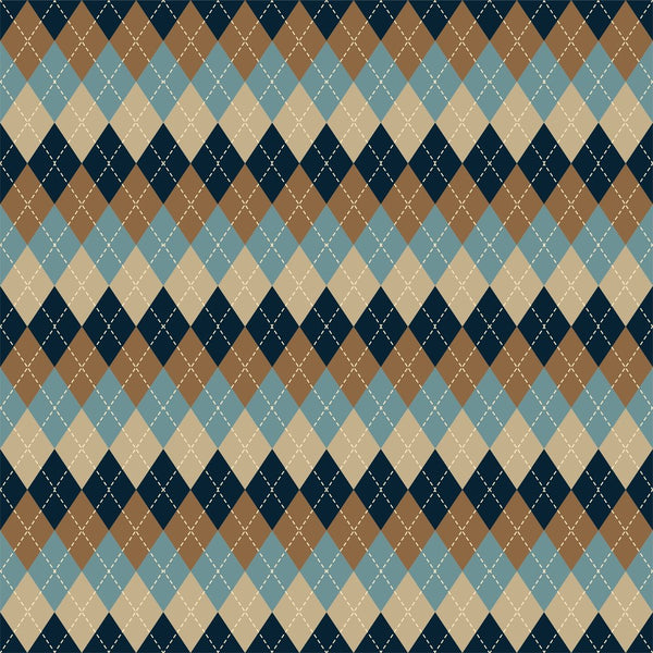 Christmas Gnome Dreams Pattern 1 Fabric - ineedfabric.com