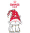 Christmas Gnomes Cat Fabric Panel - ineedfabric.com