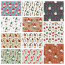 Christmas Gnomes Fat Eighth Bundle - 11 Pieces - ineedfabric.com