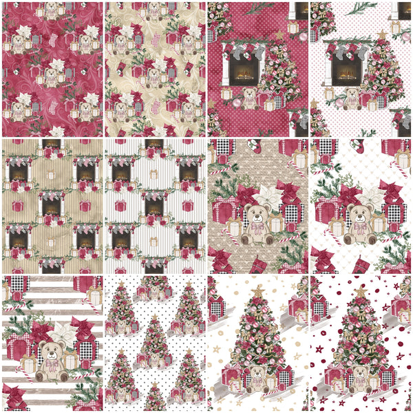 Christmas Home Fabric Collection - 1 Yard Bundle - ineedfabric.com