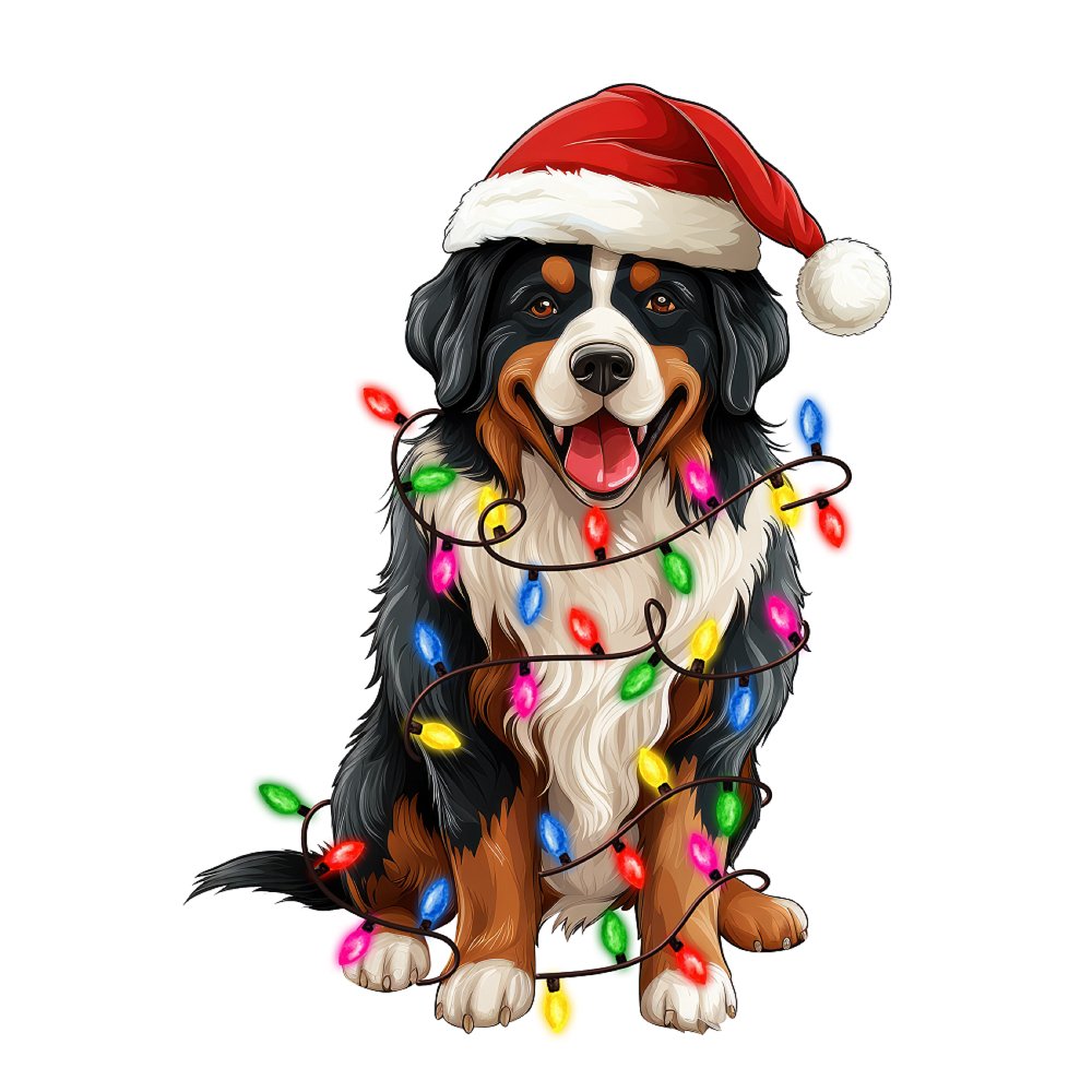 Bernese mountain hot sale dog christmas