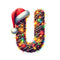 Christmas Lights Wrapped Letter ''U'' Fabric Panel - ineedfabric.com