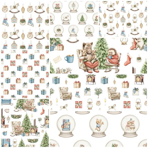 Christmas Little Critters Volume 2 Layer Cake - 8 Pieces - ineedfabric.com