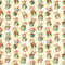 Christmas Mice & Presents Fabric - ineedfabric.com