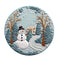 Christmas Ornaments Snowman 6 Fabric Panel - ineedfabric.com