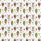 Christmas Popsicles Fabric - White - ineedfabric.com