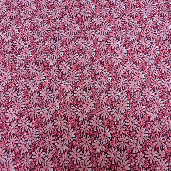 Classic Florals, Daisy Fabric - Pink - ineedfabric.com
