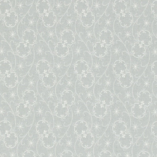 Classic Florals, Gray Fabric - ineedfabric.com