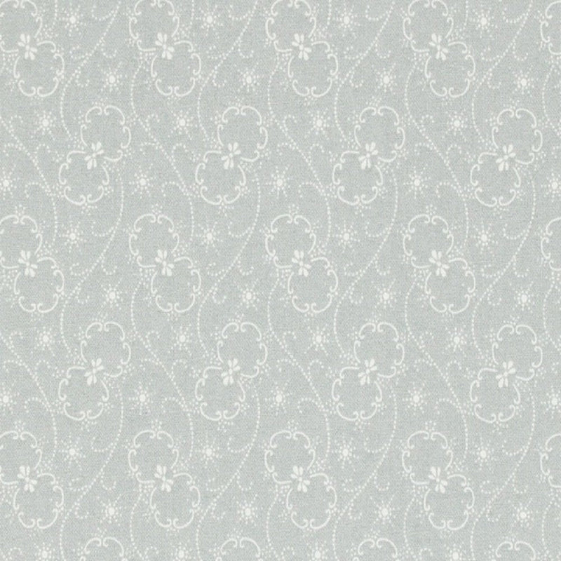 Classic Florals, Gray Fabric - ineedfabric.com