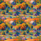 Claude Monet Country Village Pattern 1 Fabric - ineedfabric.com