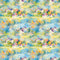 Claude Monet Village Pattern 1 Fabric - ineedfabric.com