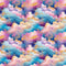 Cloud Fantasy Pattern 3 Fabric - ineedfabric.com