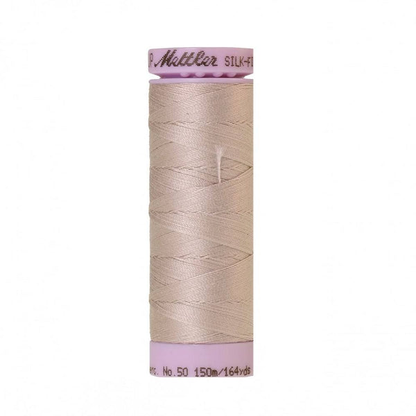 Cloud Gray Silk-Finish 50wt Solid Cotton Thread - 164yd - ineedfabric.com