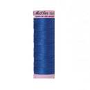 Cobalt Blue Silk-Finish 50wt Solid Cotton Thread - 164yd - ineedfabric.com