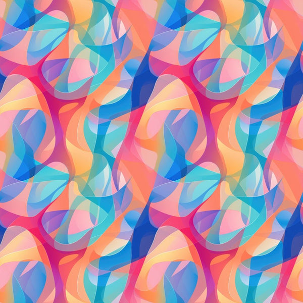 Colorful Amorphous Fabric - ineedfabric.com