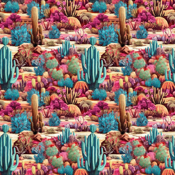 Colorful Desert Fabric - ineedfabric.com