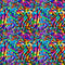 Colorful Geometric Psychedelic Fabric - ineedfabric.com