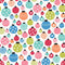 Colorful Hanging Baubles Fabric - ineedfabric.com
