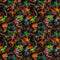 Colorful Leaves & Twigs Fabrics - ineedfabric.com
