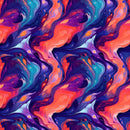 Colorful Marbled Paint Fabric - ineedfabric.com