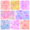 Colorful Watercolor Charm Pack - 8 Pieces - ineedfabric.com