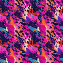Colorful Watercolor Geometric Fabric - ineedfabric.com