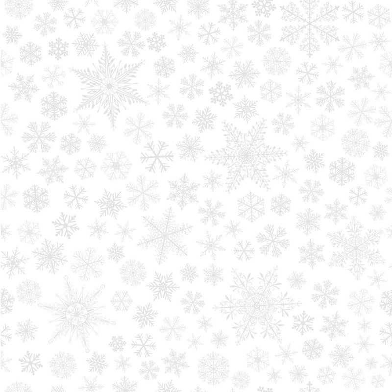 Complex Snowflakes 2 Tone on Tone Fabric - ineedfabric.com
