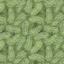 Coniferous Branch Fabric - Green - ineedfabric.com