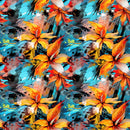 Contemporary Floral Fusion Fabric - ineedfabric.com