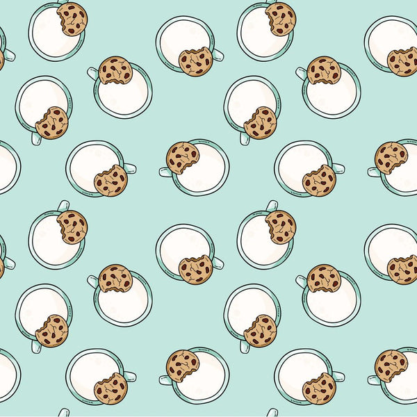 Cookies and Milk Fabric - ineedfabric.com