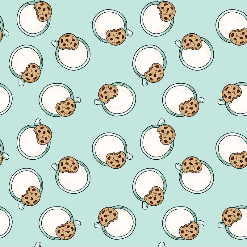 Cookies and Milk Fabric - ineedfabric.com