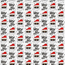 Cool Santa Claus Fabric - ineedfabric.com