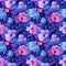 Cool Vibrant Flower Fabric - ineedfabric.com