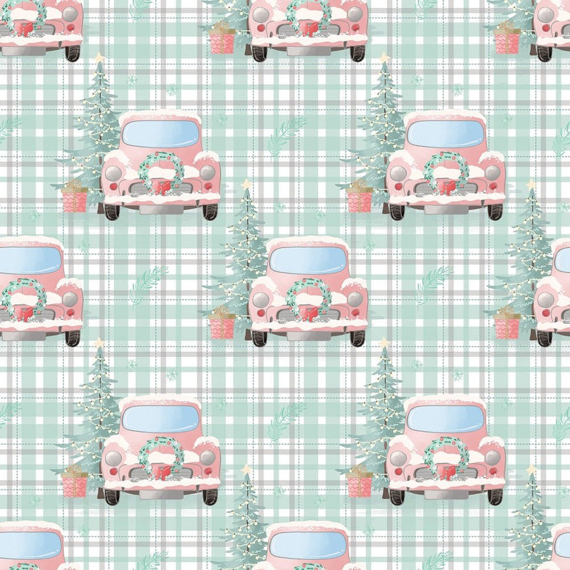 Cotton Candy Farm Holiday Pattern 4 Fabric - ineedfabric.com