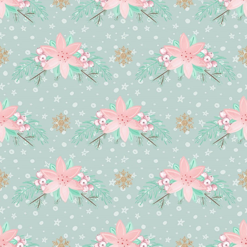 Cotton Candy Farm Holiday Pattern 6 Fabric - ineedfabric.com