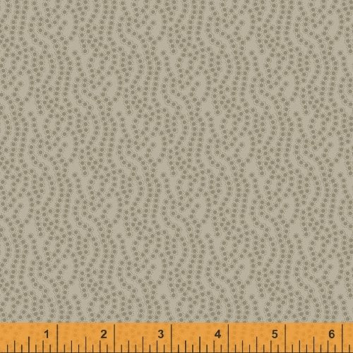 Country Soiree Rippled Dots Fabric - Beechnut - ineedfabric.com