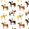 Cowgirl On Horse Fabric - ineedfabric.com