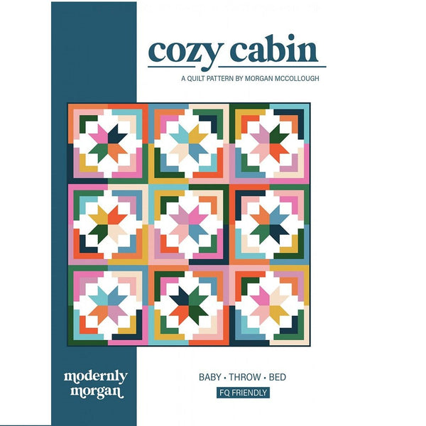 Cozy Cabin Quilt Pattern - ineedfabric.com