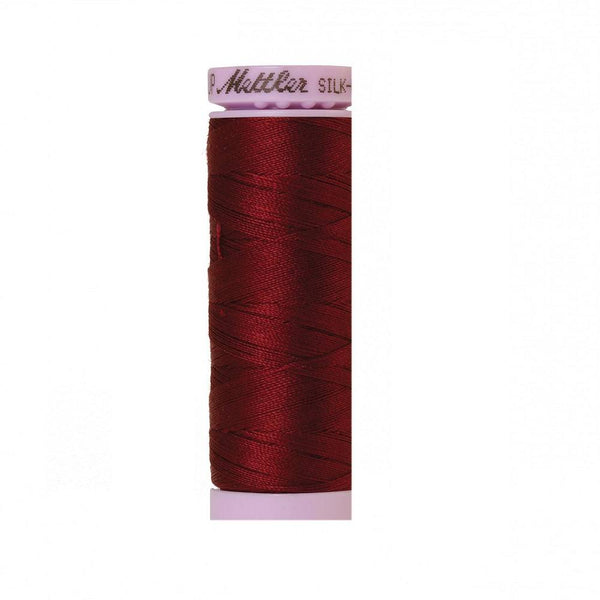 Cranberry Silk-Finish 50wt Solid Cotton Thread - 164yd - ineedfabric.com
