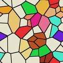 Crazy Paving Mosaic 1 Fabric - ineedfabric.com