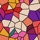 Crazy Paving Mosaic 3 Fabric - ineedfabric.com