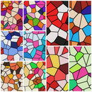 Crazy Paving Mosaic Fat Quarter Bundle - 10 Pieces - ineedfabric.com